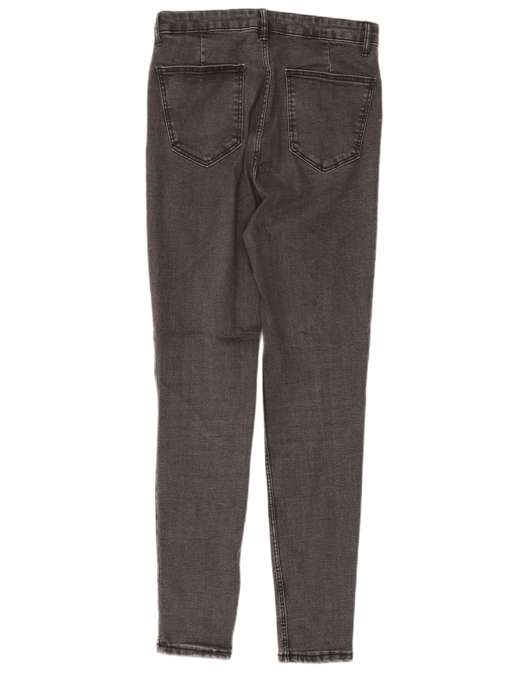 Zara Womens Skinny Jeans EU 42 Large W32 L30 Grey Cotton