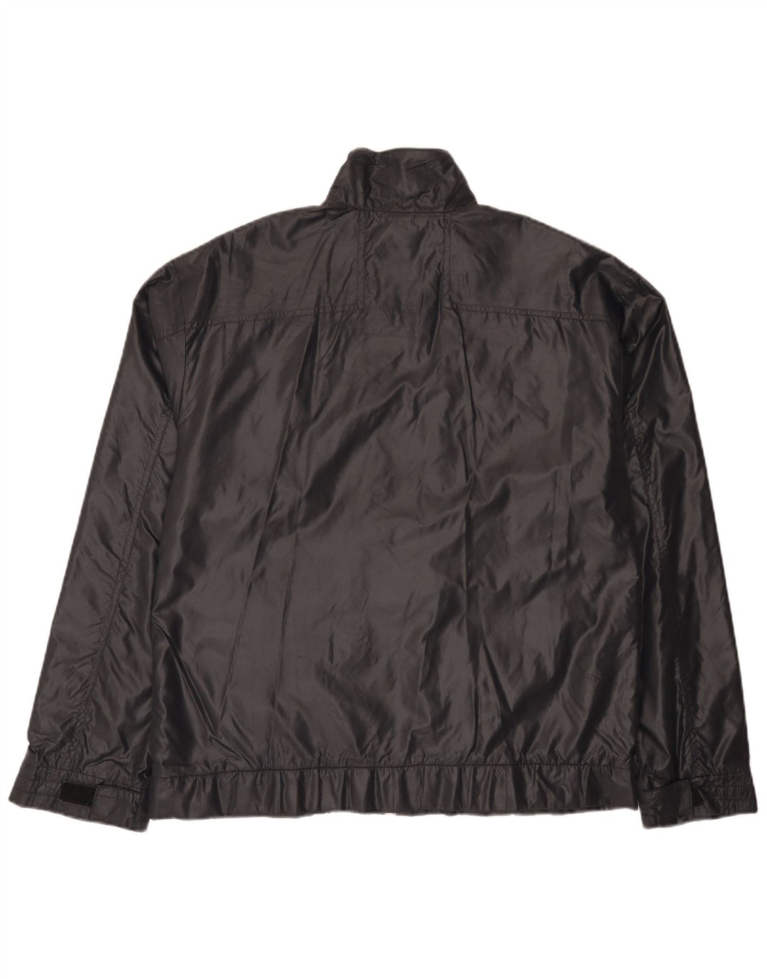 Nike Mens Tracksuit Top Jacket Large Black Nylon