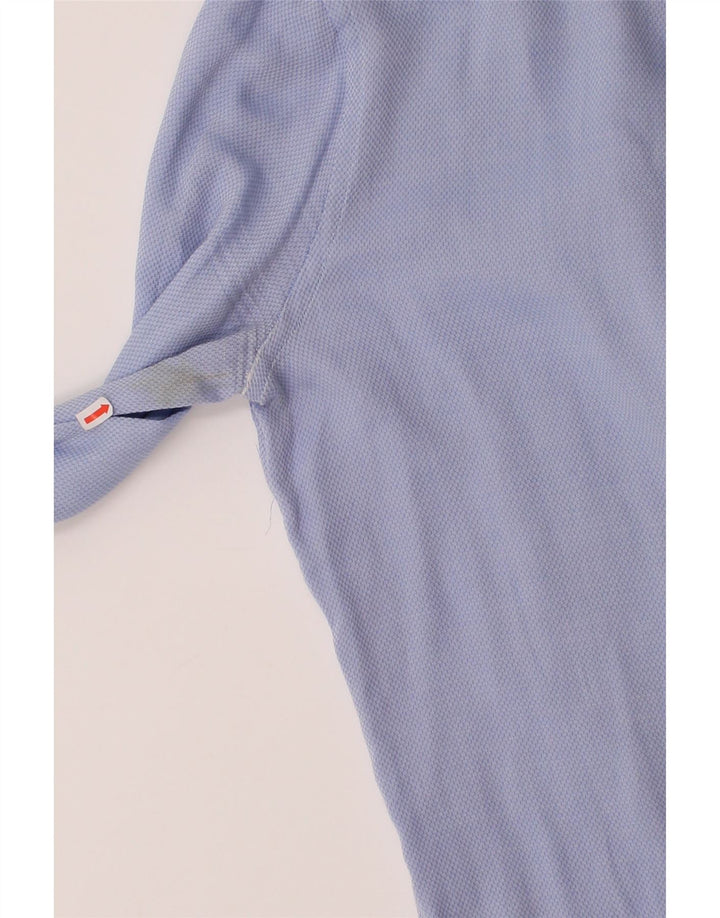 TRUSSARDI Mens Shirt Size 41 Medium Blue Cotton Vintage Trussardi and Second-Hand Trussardi from Messina Hembry 