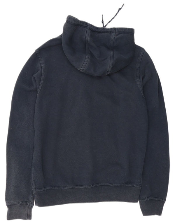 Nike Mens Zip Hoodie Sweater Small Navy Blue Cotton