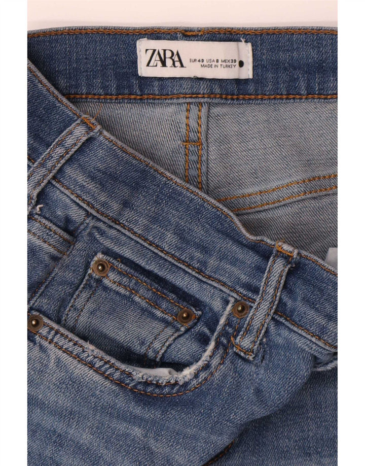 Zara Womens Straight Jeans EU 40 Medium W30 L27 Blue