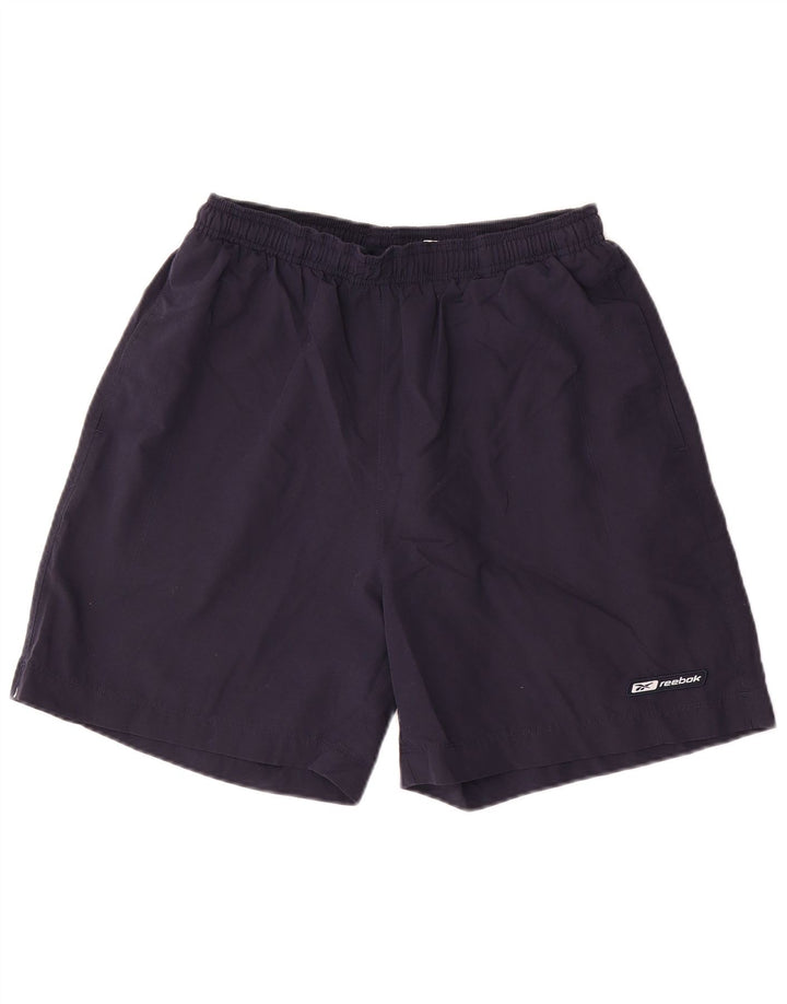 REEBOK Mens Sport Shorts Medium  Navy Blue