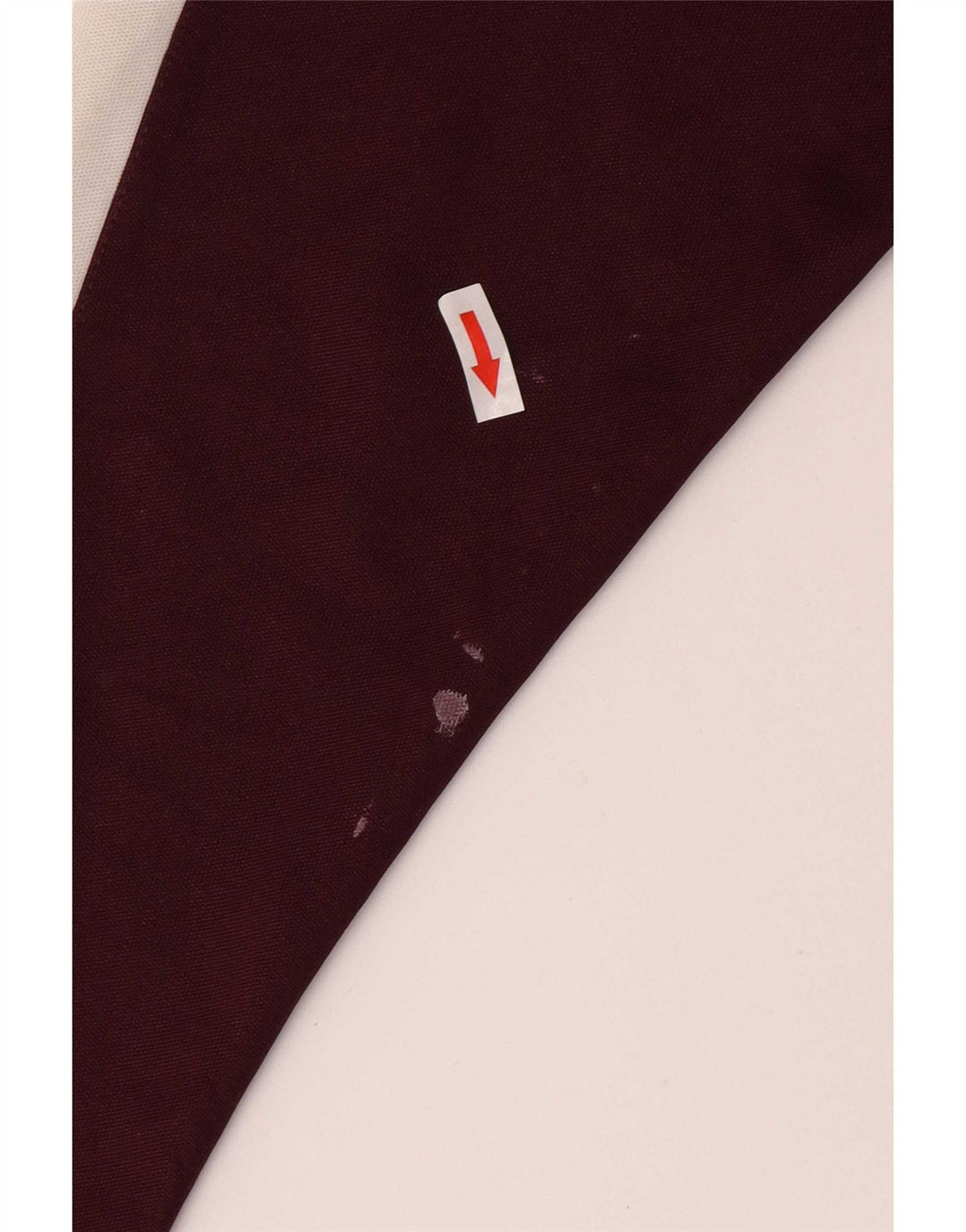 Fred Perry Boys Tracksuit Top Jacket 9-10 Years Medium Maroon Colourblock