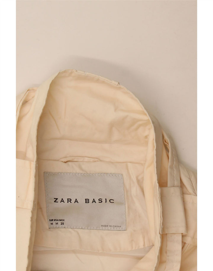 Zara Womens Jacket UK 14 Medium Off White