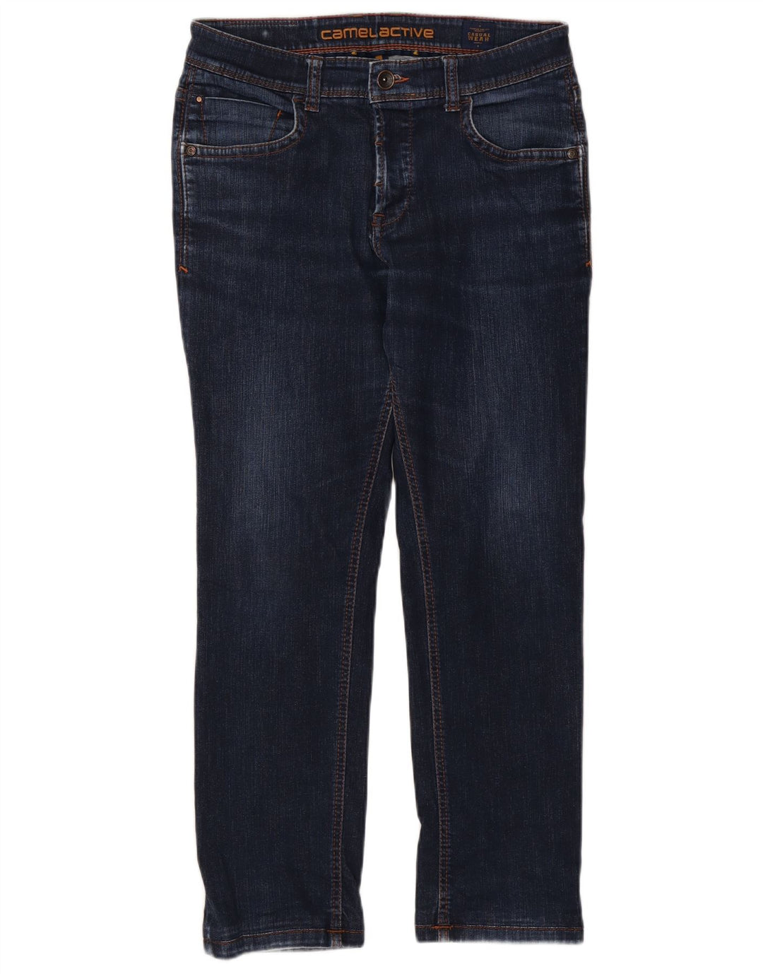 Camel Active Mens Slim Jeans W32 L27 Navy Blue