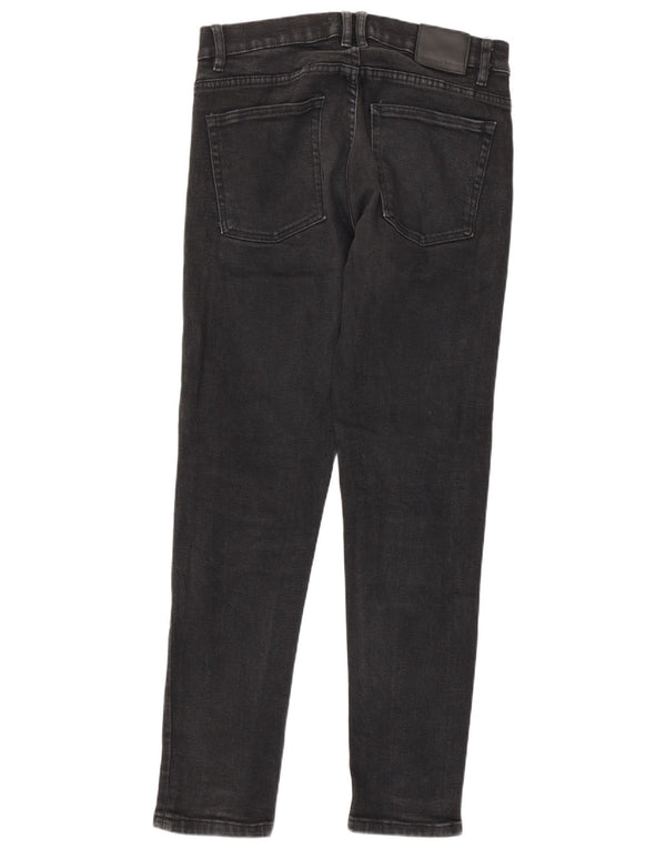 Zara Mens Slim Jeans EU 42 Large W32 L30 Grey