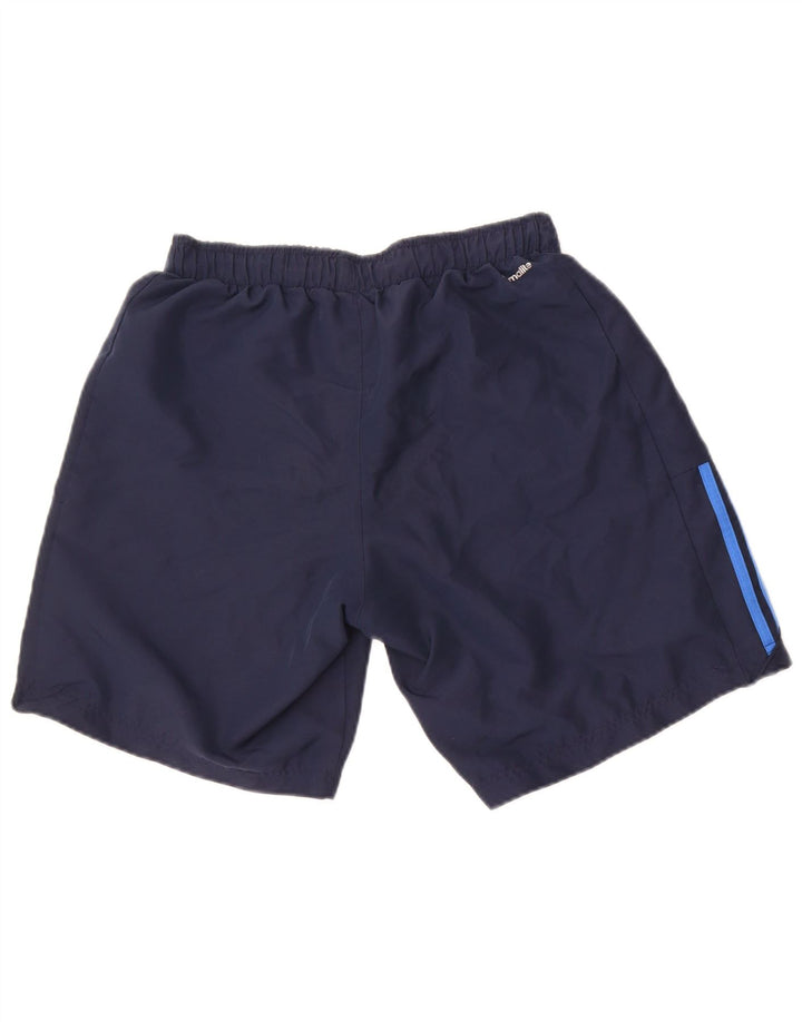 Adidas Mens Climalite Sport Shorts Medium Navy Blue Polyester