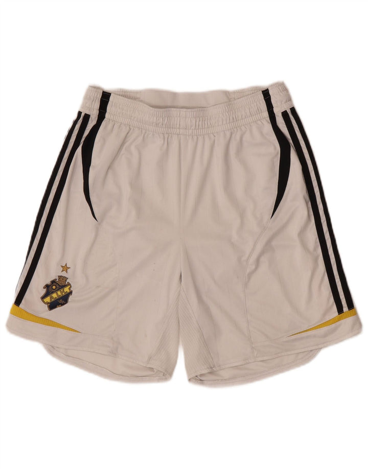 Adidas Mens Sport Shorts XL White Colourblock Polyester