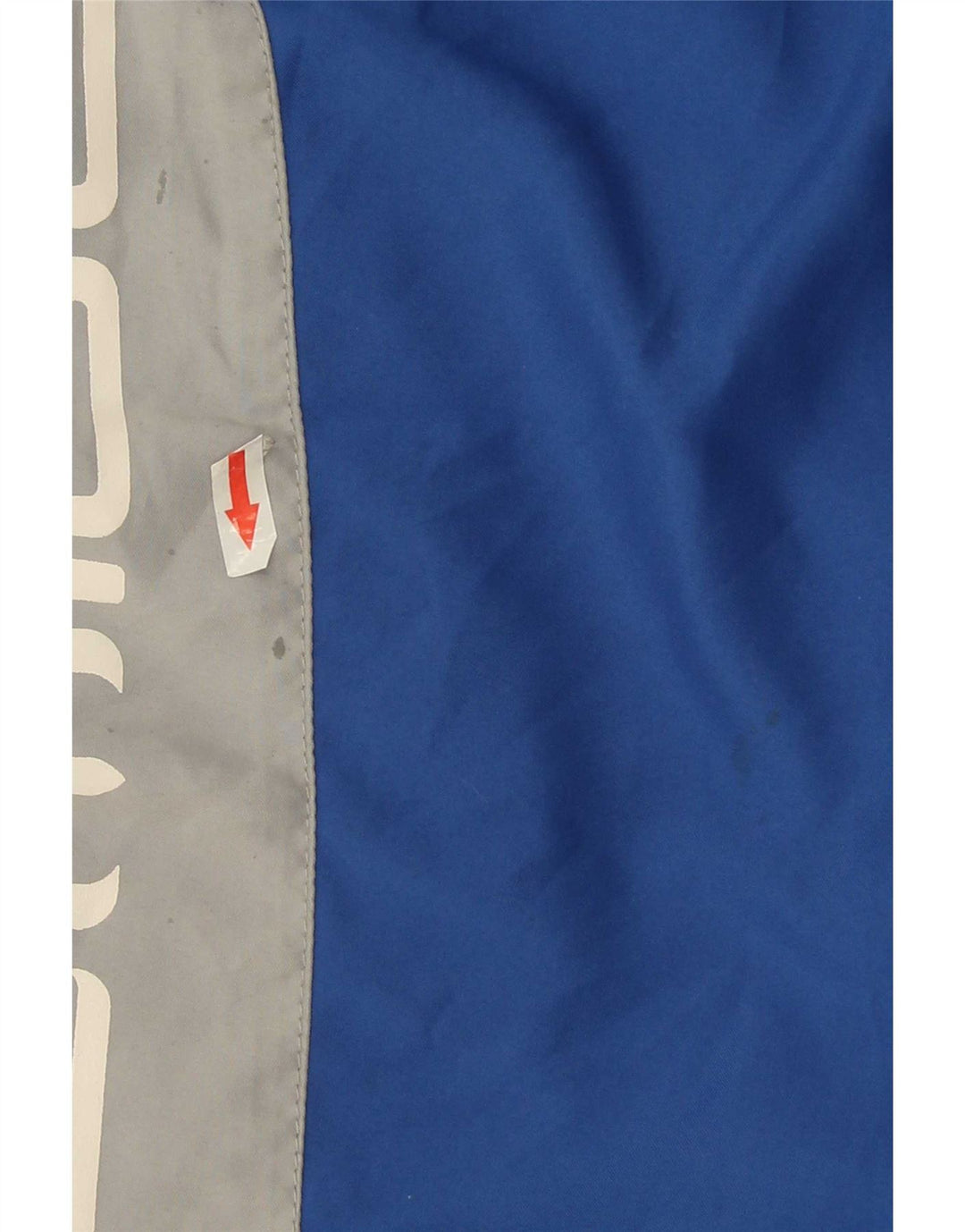 Animal Mens Graphic Swimming Shorts Large  Blue Colourblock Polyester