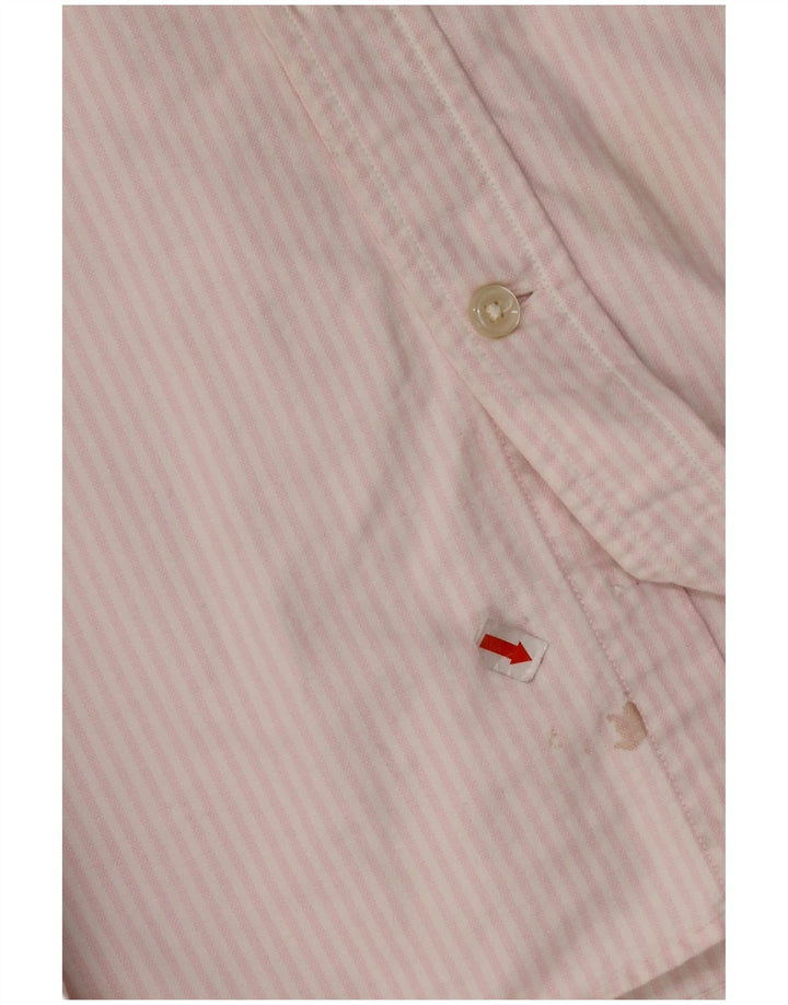 GANT Mens Regular Fit Shirt XL Pink Pinstripe Cotton
