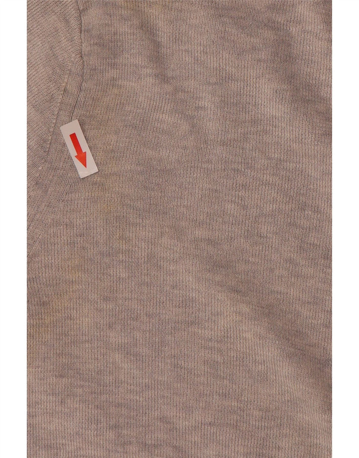 John Lewis Womens Oversized Longline Cardigan Sweater UK 8 Small Grey