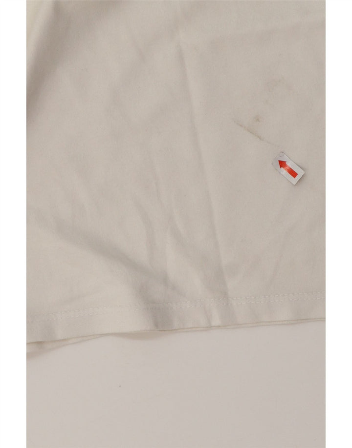 LEVI'S Mens Graphic T-Shirt Top Small White Cotton