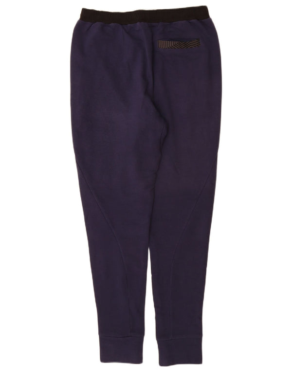 Puma Mens Italia Graphic Tracksuit Trousers Joggers Small  Navy Blue