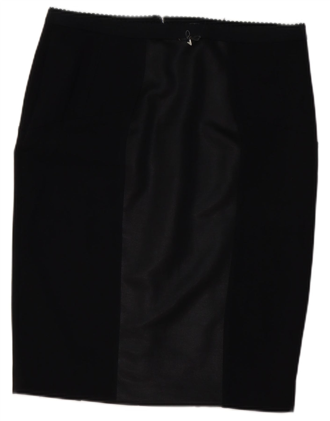 GUESS Womens Pencil Skirt UK 16 Large W36  Black Colourblock Viscose