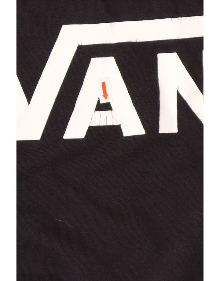 VANS Mens Graphic Sweatshirt Jumper Large Black