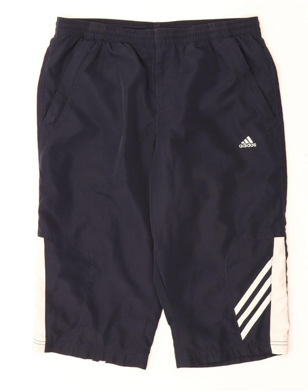 ADIDAS Mens Clima 365 Bermuda Sport Shorts Medium  Navy Blue Colourblock