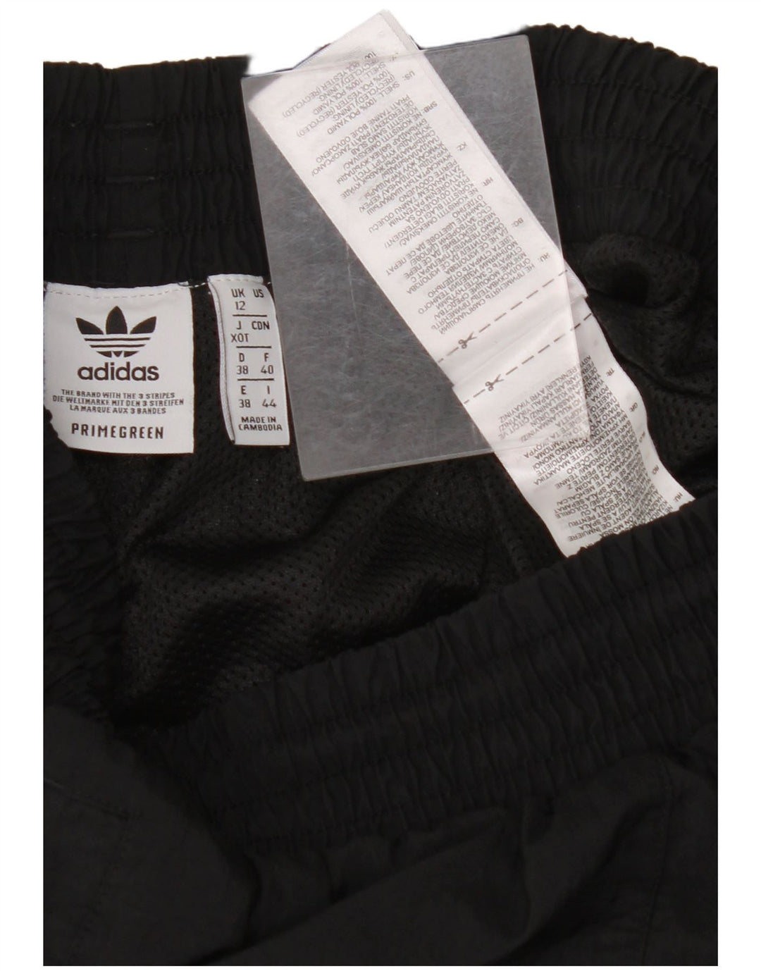 ADIDAS Womens Tracksuit Trousers Joggers UK 12 Medium  Black Polyamide