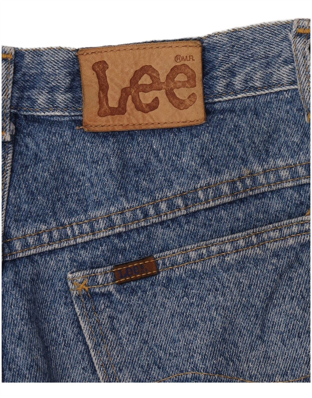 Lee Mens Denim Shorts W28 Small  Blue