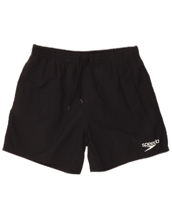 Speedo Mens Swimming Shorts Medium Black Polyamide