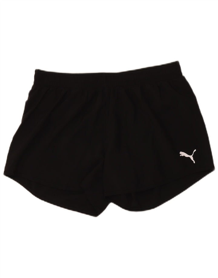 Puma Womens Sport Shorts UK 18 XL Black Polyester