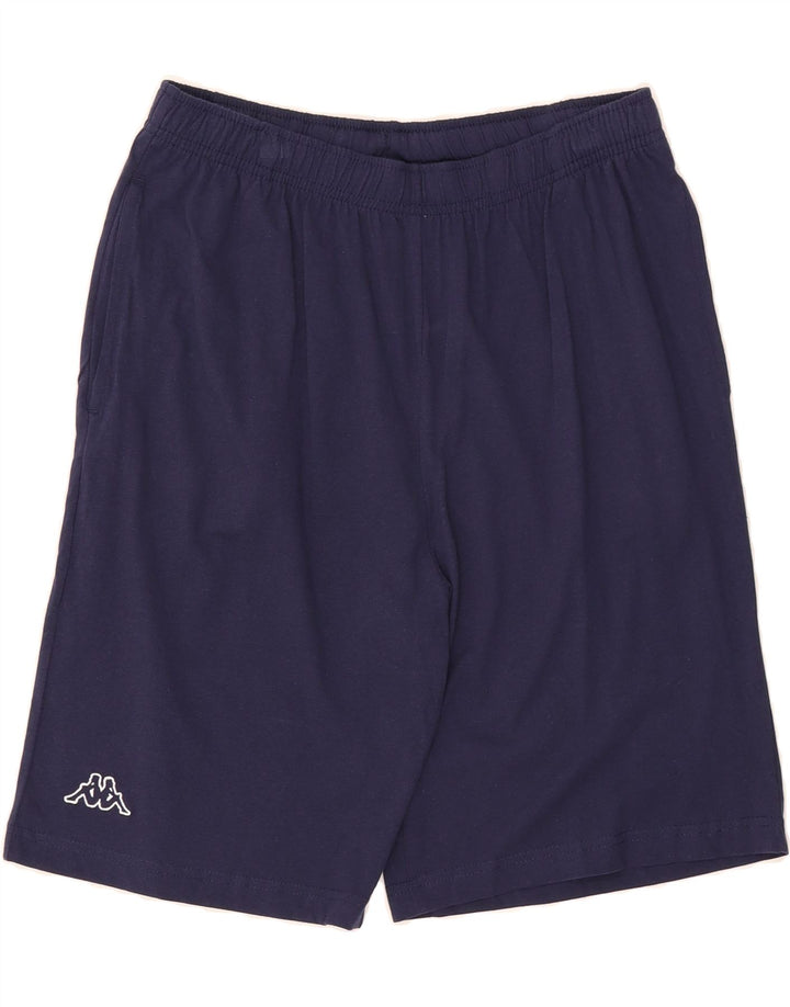 KAPPA Mens Sport Shorts Large  Navy Blue Vintage Kappa and Second-Hand Kappa from Messina Hembry 