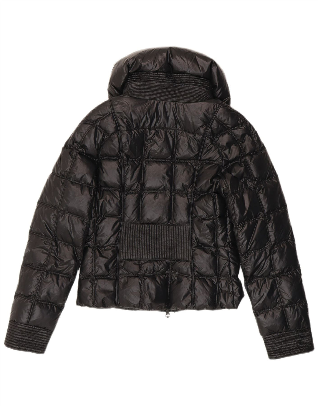 Pinko Womens Padded Jacket UK 10 Small  Black Polyamide