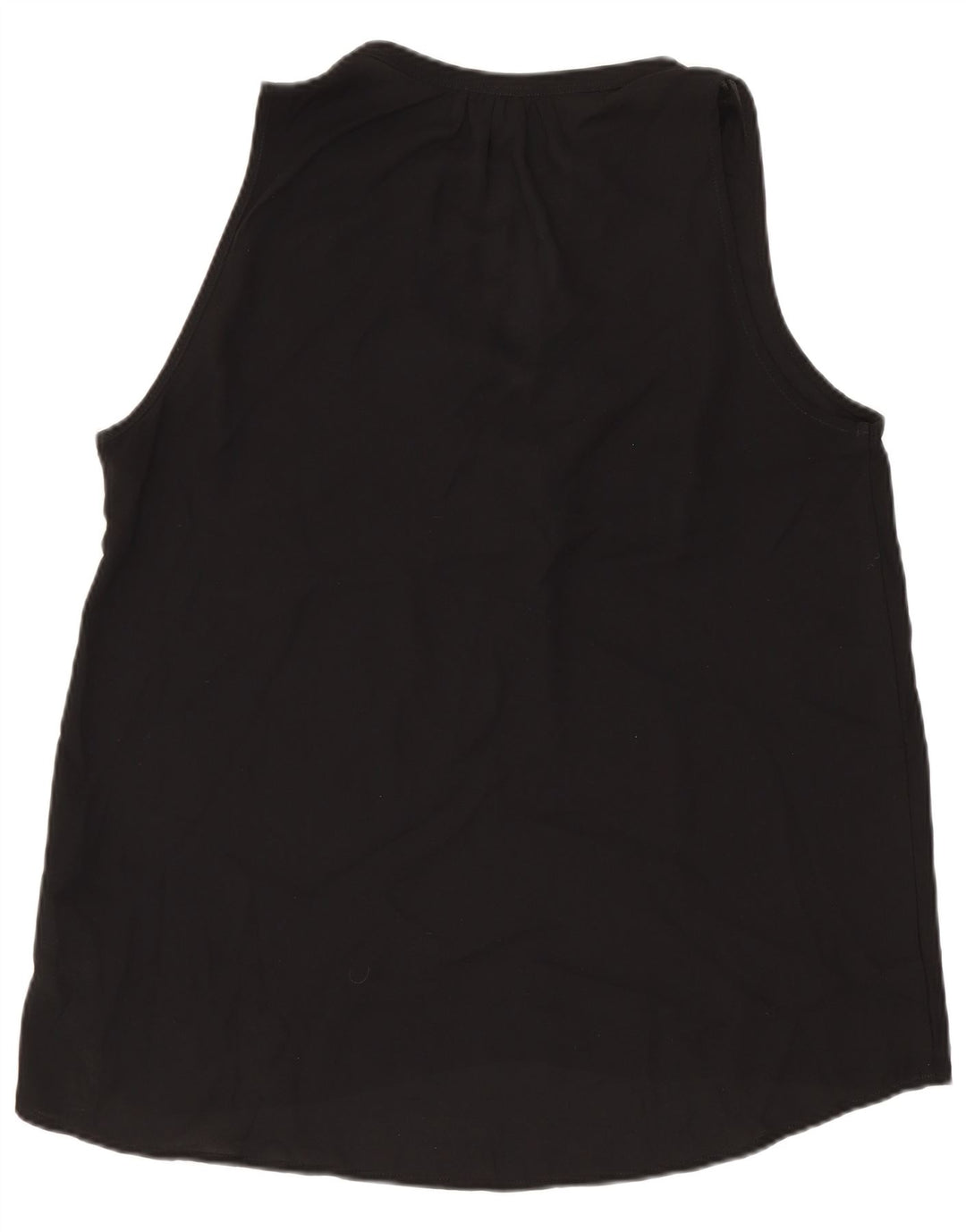 J. Crew Womens 365 Sleeveless Oversized Blouse Top UK 10 Small Black