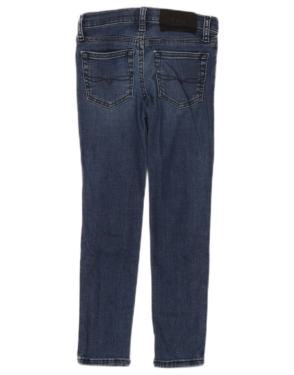 Polo Ralph Lauren Boys Skinny Jeans 5-6 Years W22 L21 Blue Cotton