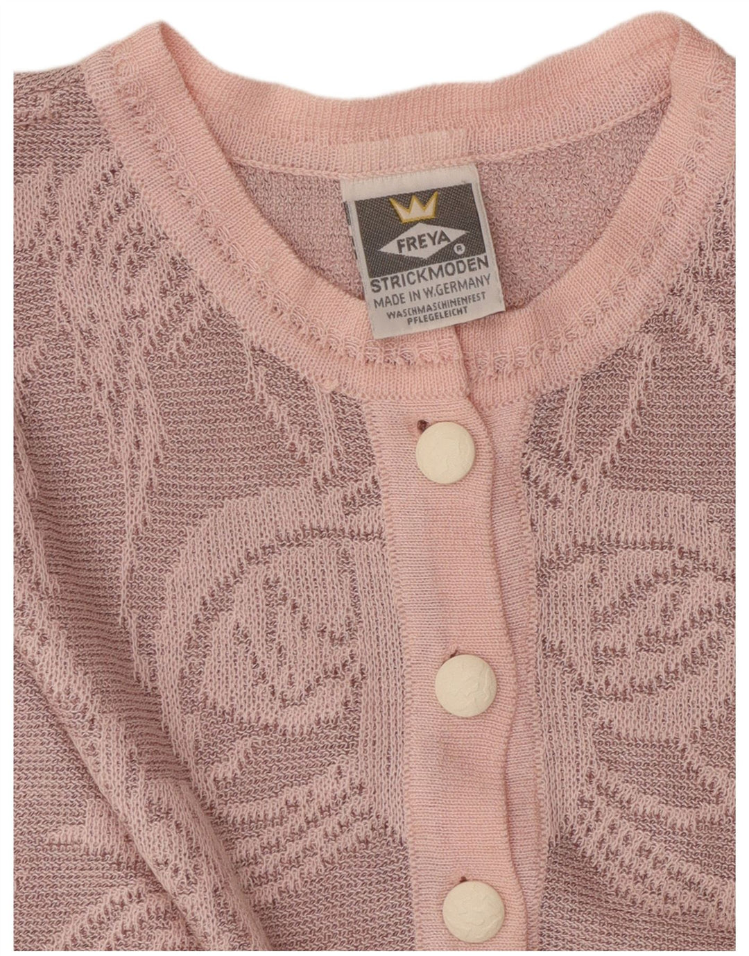 FREYA Womens Crew Neck Jumper Sweater EU 40 Medium Pink Floral