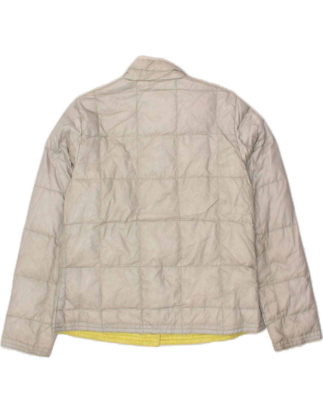 EDDIE BAUER Womens Padded Jacket UK 16 Large Beige Nylon Vintage Eddie Bauer and Second-Hand Eddie Bauer from Messina Hembry 