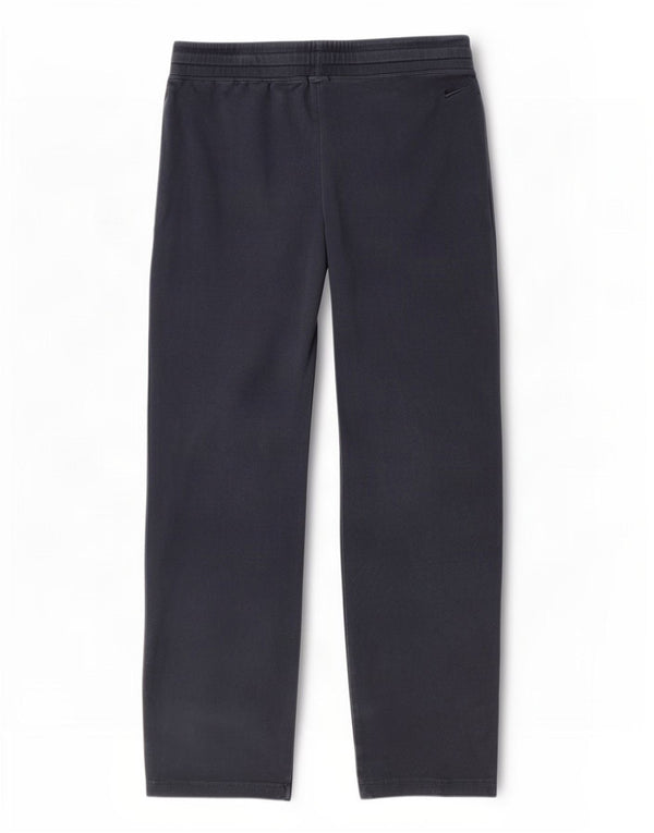 Nike Womens Tracksuit Trousers UK 16/18 Large Navy Blue Cotton