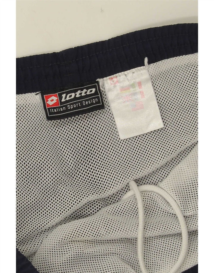 Lotto Mens Graphic Swimming Shorts Large Navy Blue