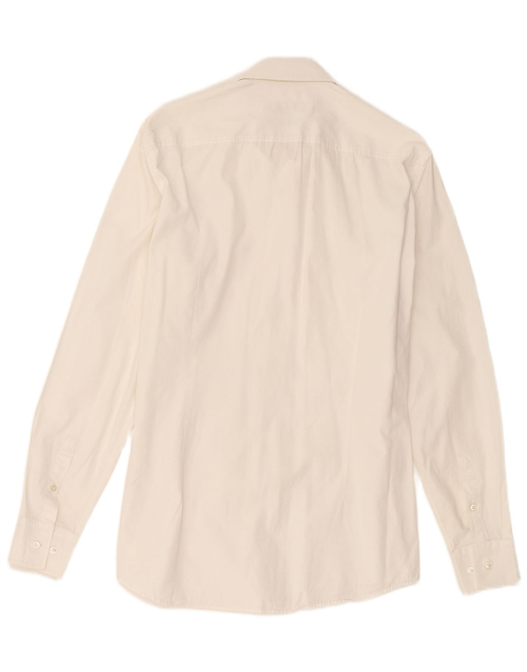 Hugo Boss Mens Slim Fit Shirt Size 39 15 1/2 Medium White