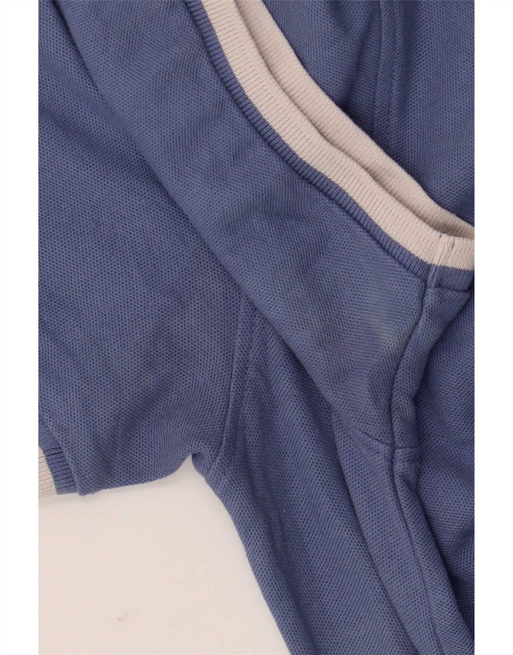 Nike Mens Polo Shirt Large Blue Cotton