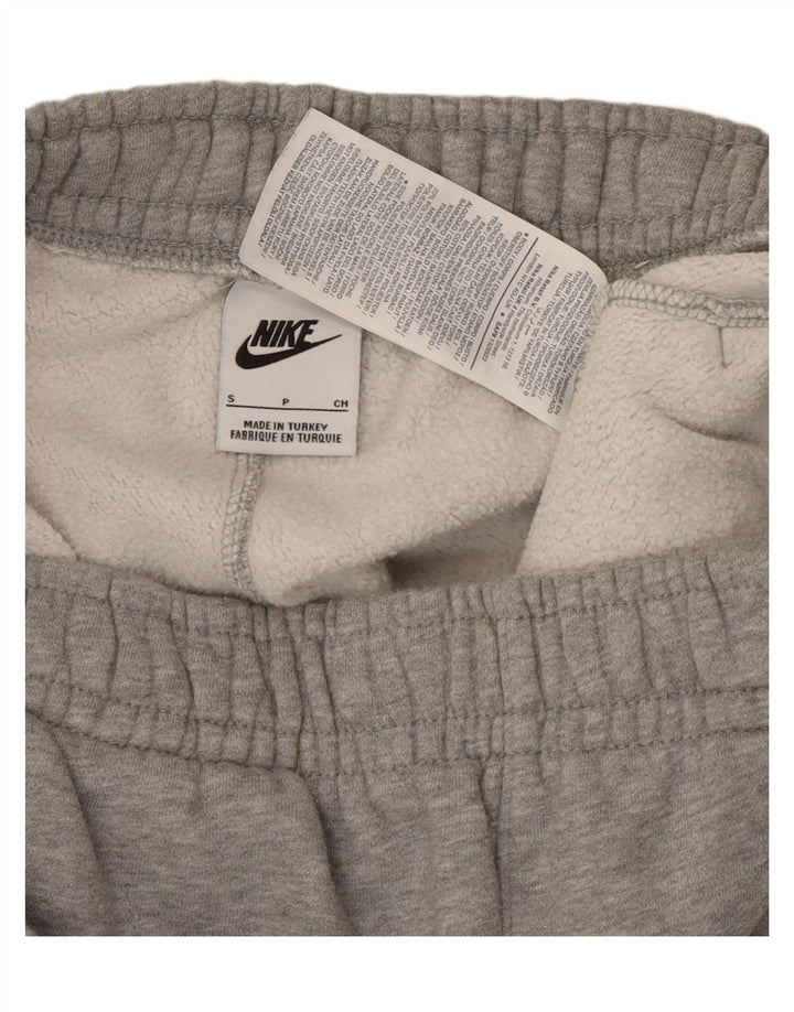 NIKE Mens Cargo Tracksuit Trousers Joggers Small Grey Cotton