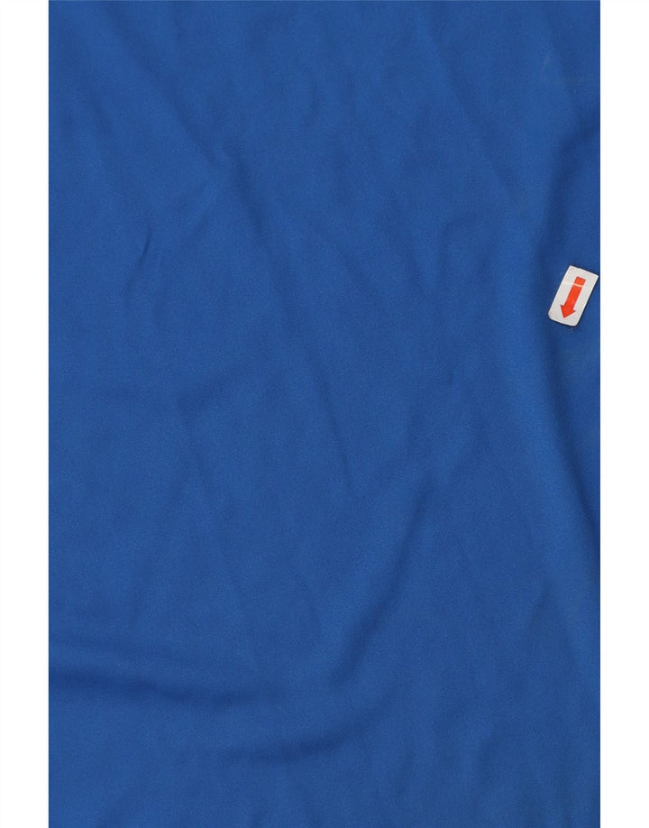 NIKE Mens T-Shirt Top 2XL Blue Polyester