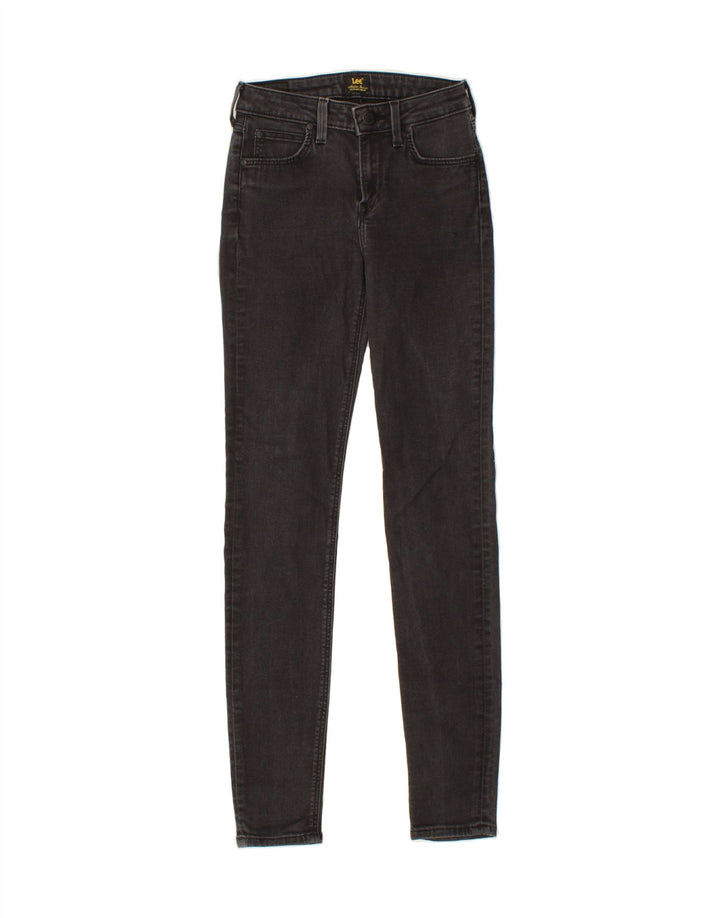 LEE Womens Jodee Skinny Jeans W27 L33 Black Cotton Vintage Lee and Second-Hand Lee from Messina Hembry 