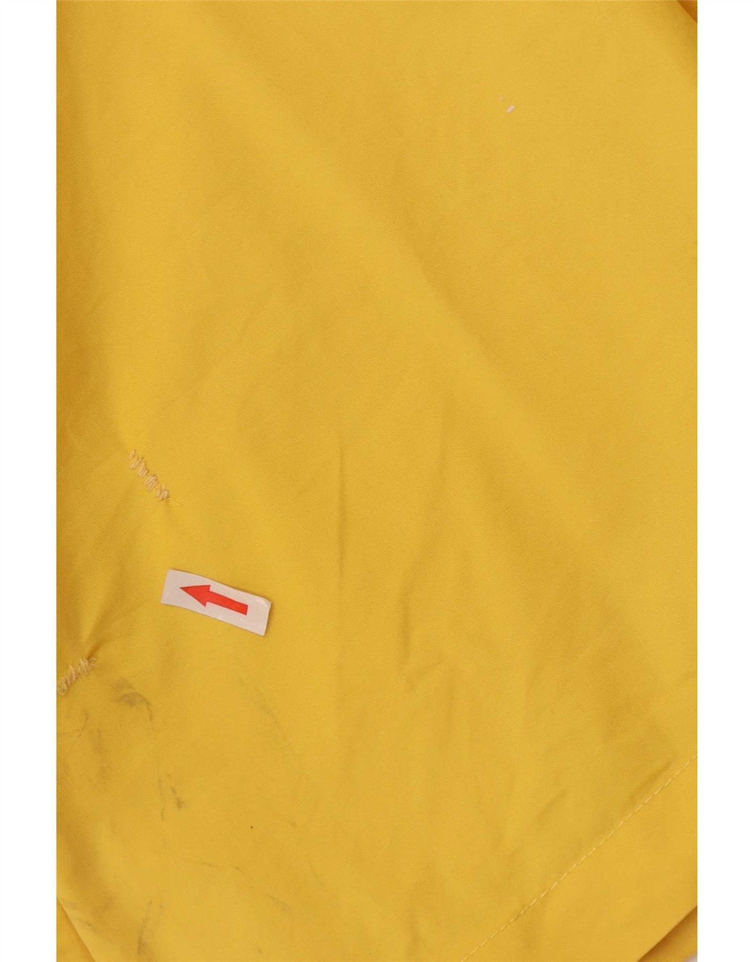 Zara Womens Bomber Jacket UK 16 Large Yellow Cotton