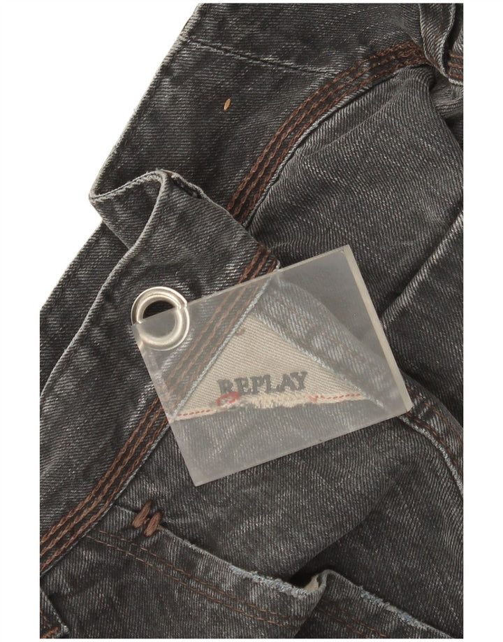 Replay Mens Slim Jeans W38 L33 Grey