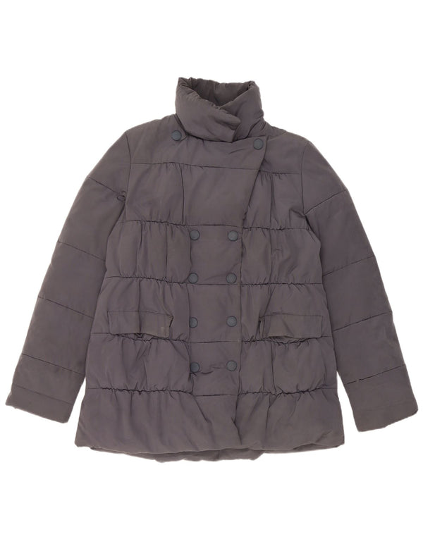 Max & Co. Mens Padded Jacket UK 14 Large Navy Blue Polyester