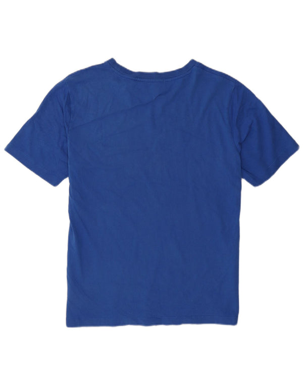 Calvin Klein Jeans Mens Graphic T-Shirt Top Large Blue Cotton