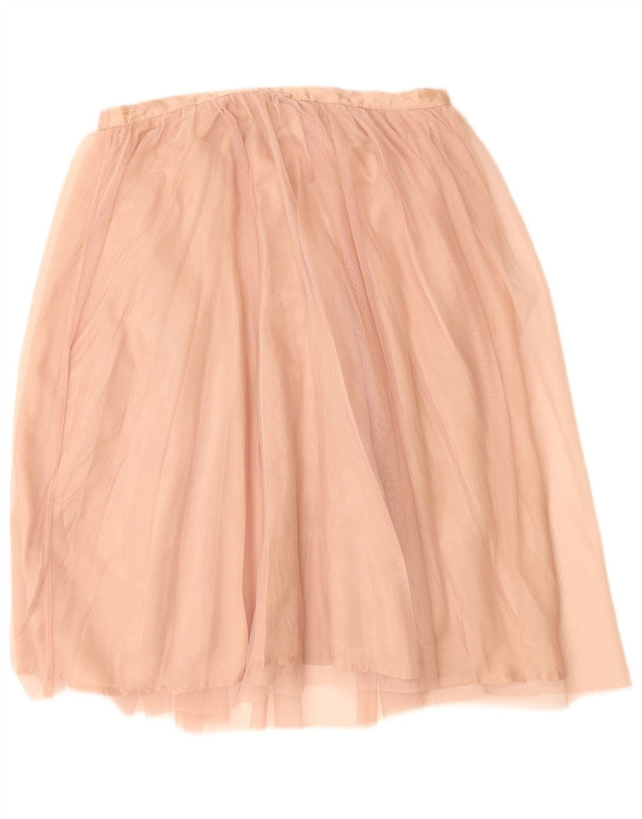 ZARA Womens High Waist Tutu Skirt Large W30  Pink