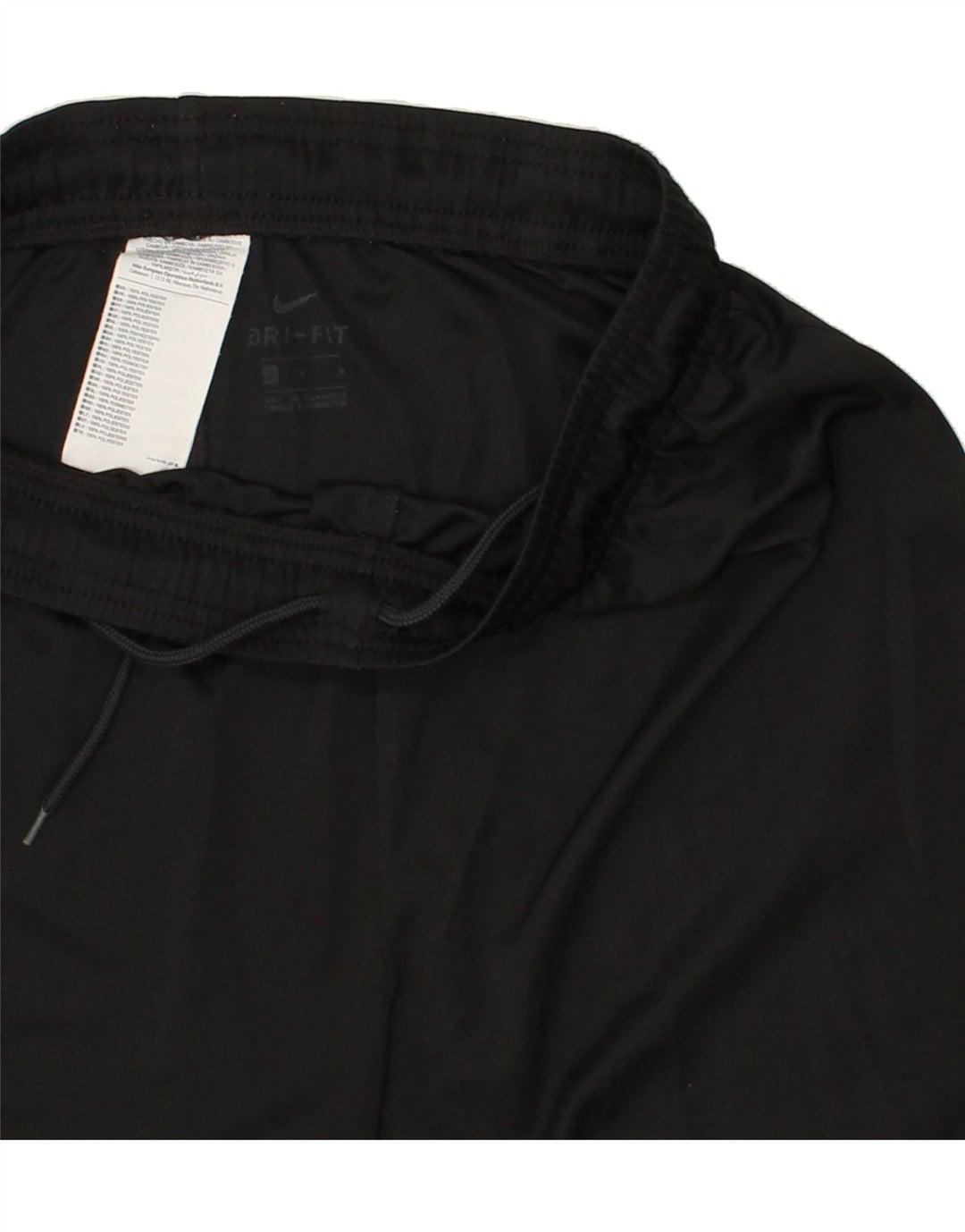 NIKE Mens Dri Fit Sport Shorts Large Black Polyester