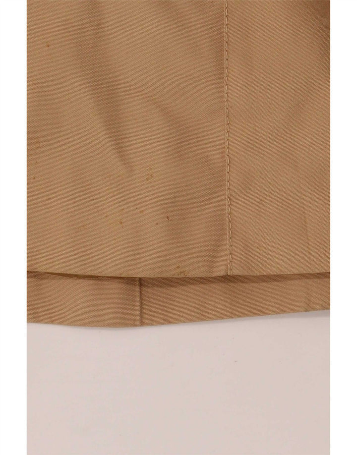 Confezioni Di Lusso Womens Trench Coat UK 12 Medium Beige Polyester