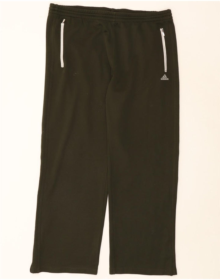 Adidas Mens Tracksuit Trousers 3XL Khaki Polyester