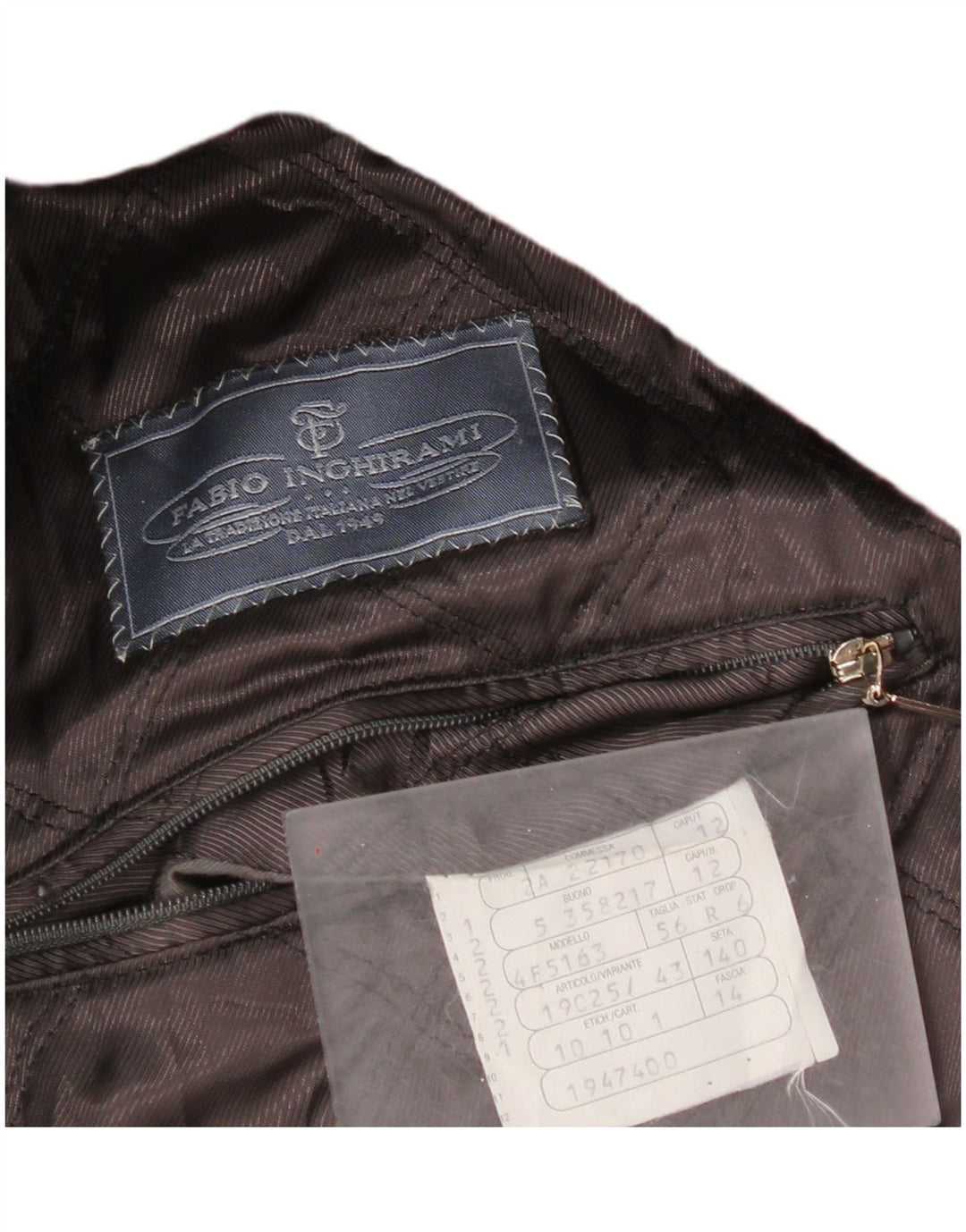 Fabio Inghirami Womens Duffle Coat IT 46 4XL Black