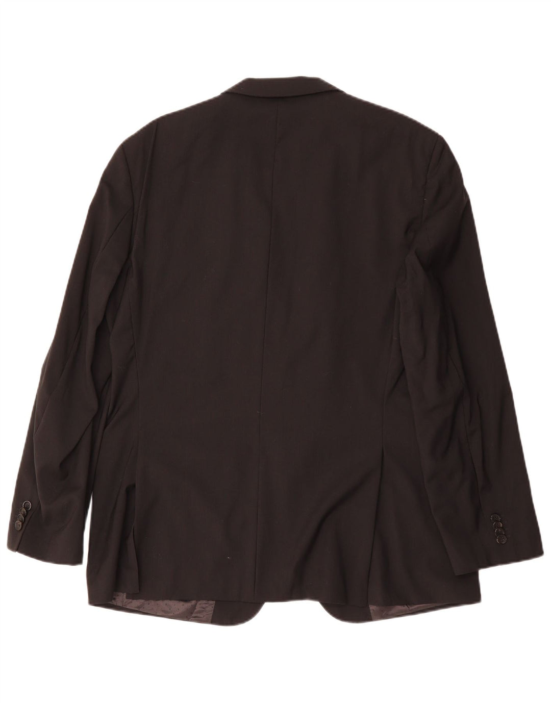 HUGO BOSS Mens 2 Button Blazer Jacket EU 52 XL Black Viscose