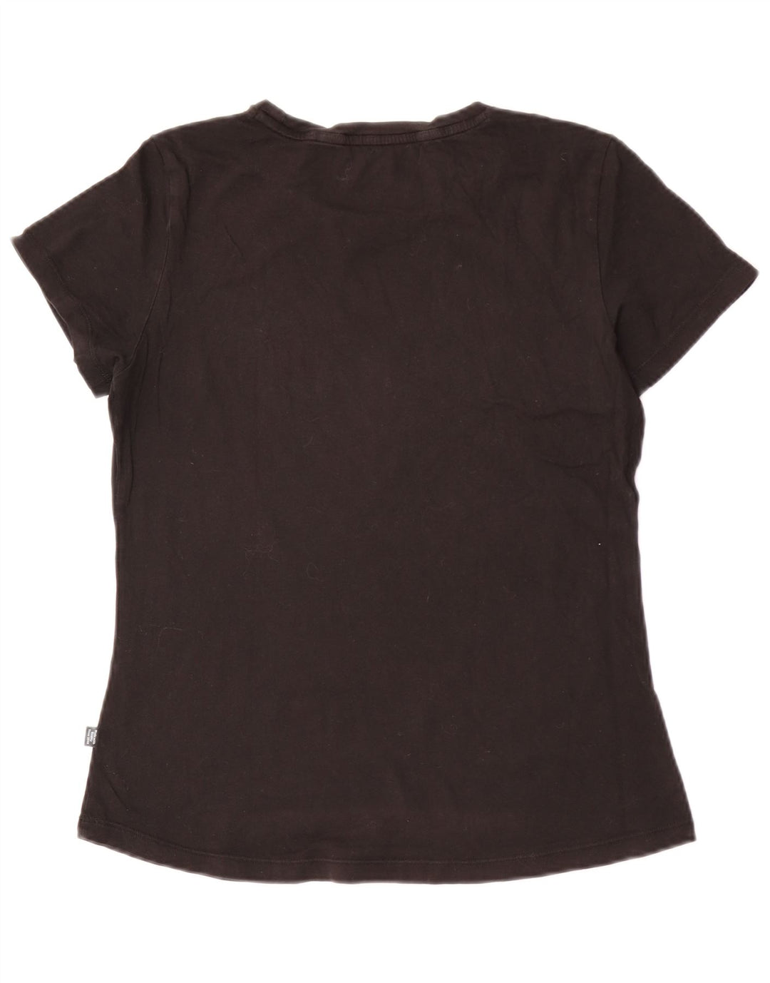 Puma Womens Graphic T-Shirt Top UK 12 Medium Black