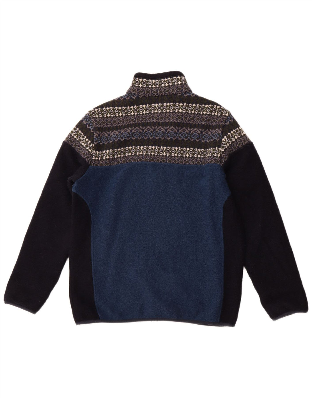 CMP Mens Fleece Jacket EU 54 2XL Blue Colourblock Polyester