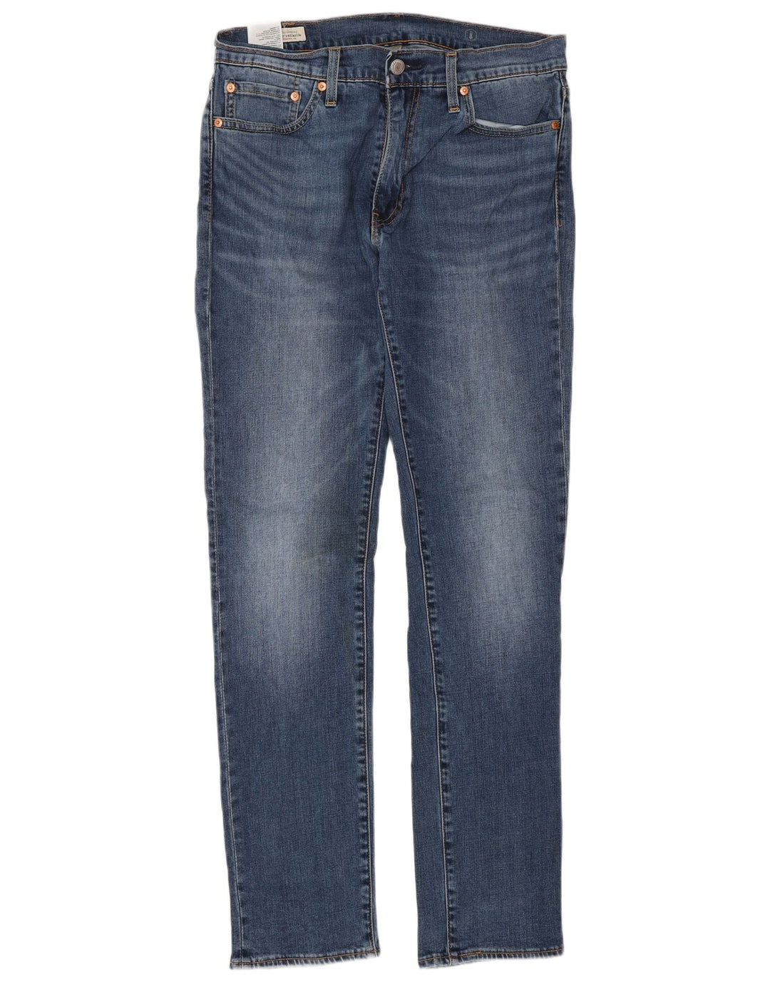 LEVI'S Mens 511 Slim Jeans W33 L34 Blue Cotton
